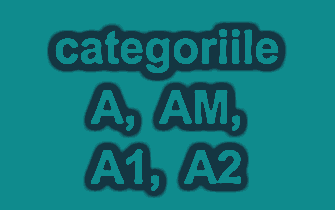 Chestionare Auto Categoria A (A, AM, A1, A2) - 2023