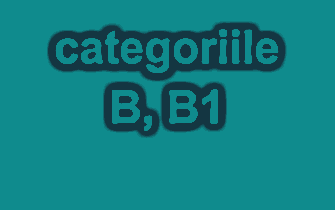 Chestionare Auto Categoria B (B, B1) - 2023